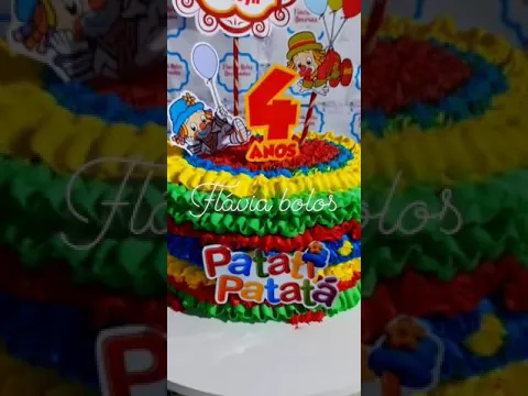 BOLO DECORADO PATATI PATAT&Aacute