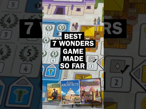 7 Wonders Was A Pain... Until NOW #boardgames