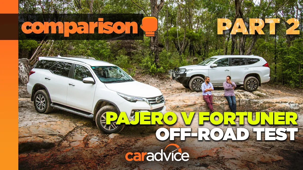 Mitsubishi Pajero Sport Exceed v Toyota Fortuner Crusade OFF-ROAD (Part 2/2)