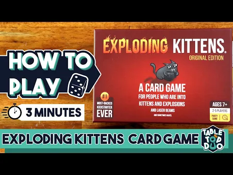 How to Play Exploding Kittens in 3 Minutes