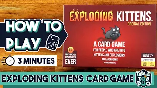 How to Play Exploding Kittens in 3 Minutes