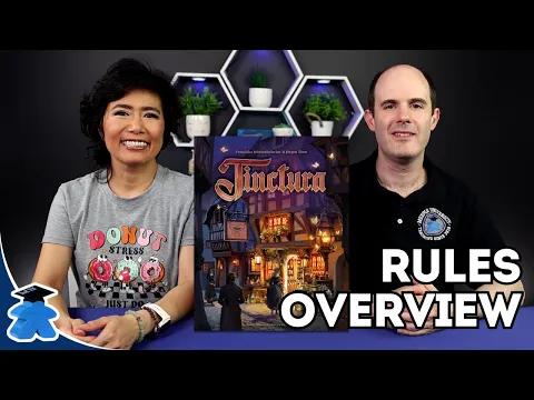 Tinctura - Pre-Program Your Actions to Mix Plants, and Cure Illness. Board Game Rules Overview