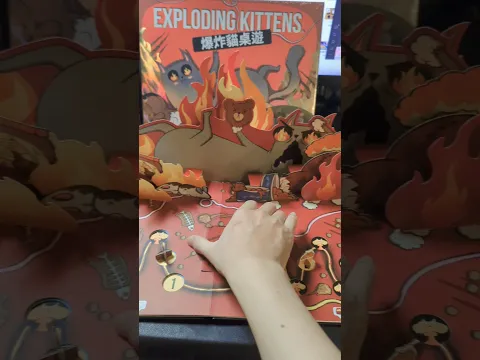Exploding Kittens: The Board Game #boardgames #boardgamelife #boardgamegeek #爆炸貓