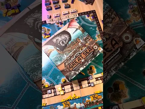 The Great Sea Preview - Cut Throat Ships on a Map (Board Games Direct 2026)