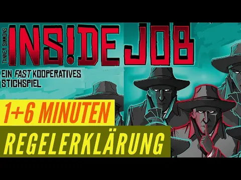 Inside Job Regeln Anleitung Erklärung Kartenspiel Stichspiel Kosmos