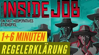 Inside Job 😎 Regeln Anleitung Erklärung 🕵 Kartenspiel Stichspiel Kosmos
