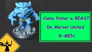 Pintando a Bestia de Marvel United X-men [ES] en español