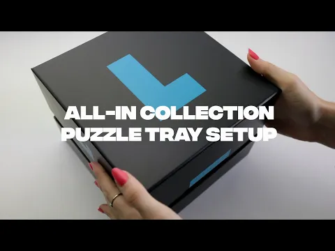 Project L – All-in collection puzzle tray setup