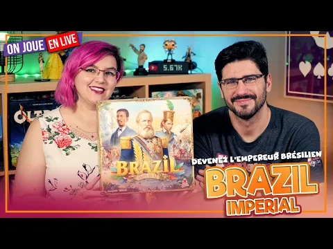[Règles & Partie] BRAZIL IMPERIAL | 2 joueurs | Super Meeple | VOD Live