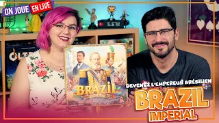 [Règles & Partie] BRAZIL IMPERIAL | 2 joueurs | Super Meeple | VOD Live
