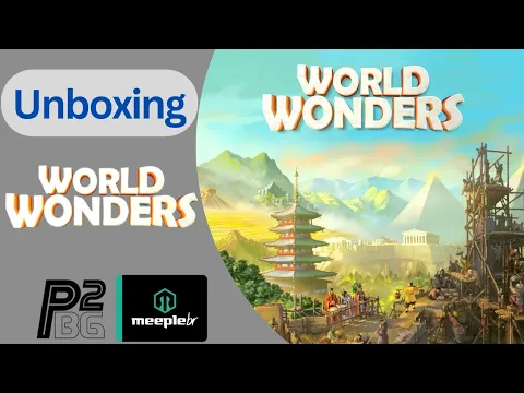 Jogo WORLD WONDERS | Unboxing | Português-BR