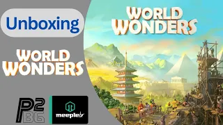 Jogo WORLD WONDERS | Unboxing | Português-BR