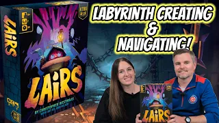 Lairs - A Non-Gamer's Preview Of This Dungeon Creating & Navigating Action Point Game