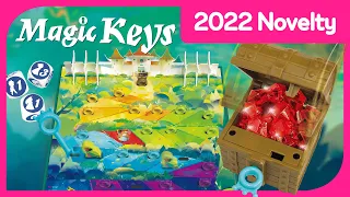 Magic Keys : Open the treasure chest! l Boardgame l HappyBaobab