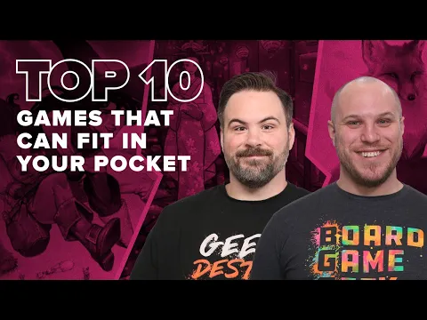 Top 10 Games That Can Fit In Your Pocket - BGG Top 10 w/ The Brothers Murph