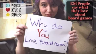 Why Do People Love Board Games? #iheartboardgames