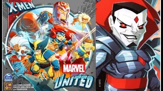 Marvel United: X-Men Play Through - The New Mutants Vs Mister Sinister