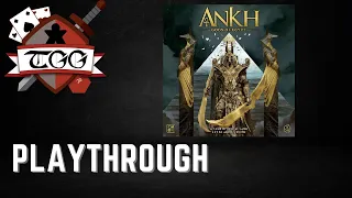 Ankh: Gods of Egypt Work in Progress Rules and Game Play Live on Tabletop Simulator