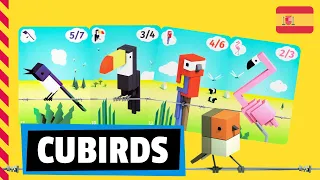 CUBIRDS Juego de mesa - Cómo se juega / Reseña / Tutorial (Español)