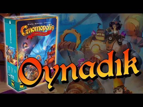 Gnomopolis - Oyun Oynanış - Kutu Oyunu Falan