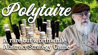 Polytaire is a rare jump-and-capture abstract strategy board game!