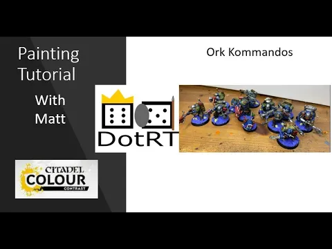 How I paint Ork Kommandos