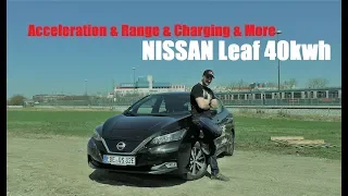 Nissan Leaf 40kwh 2018 - FULL Review / Test