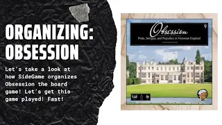 Organizing Obsession (Fully Sleeved, with Upstairs Downstairs Expansion) SideGame LLC