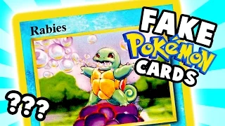 Hilarious Fake Pokemon Cards