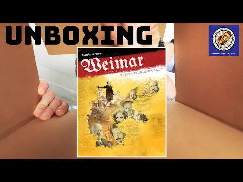 Weimar The Fight for Democracy Unboxing