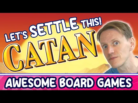 CATAN is an AWESOME BOARD GAME