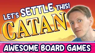 CATAN is an AWESOME BOARD GAME