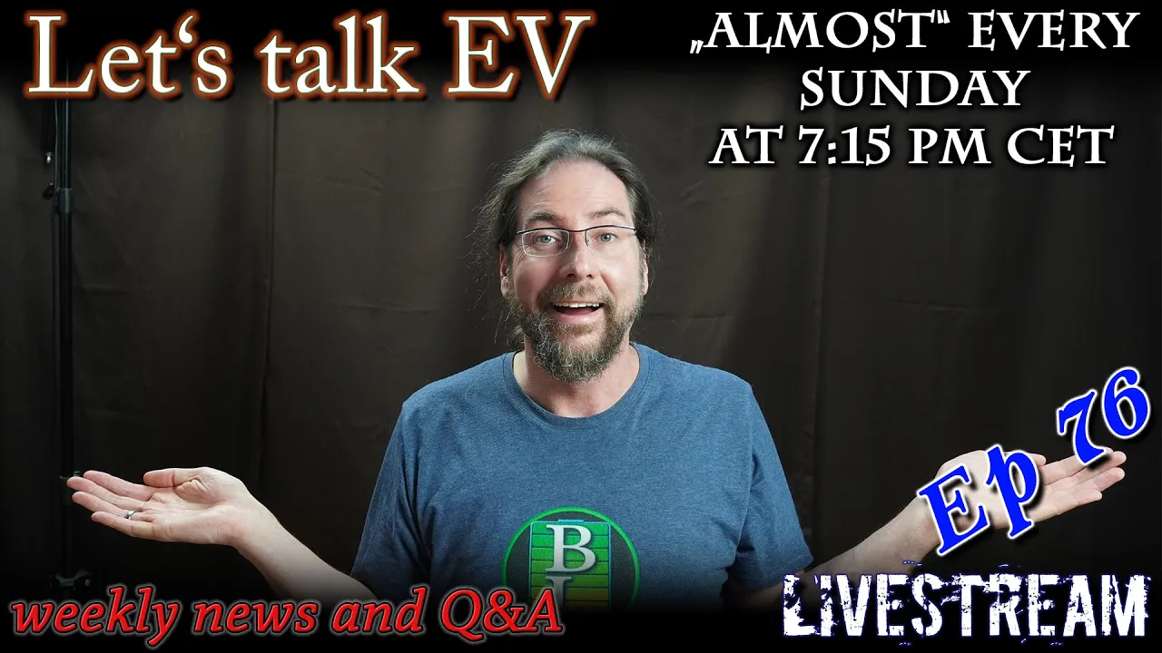 (live) Let's talk EV - No topic, let's have fun again