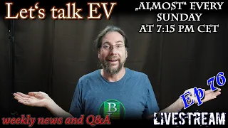 (live) Let's talk EV - No topic, let's have fun again