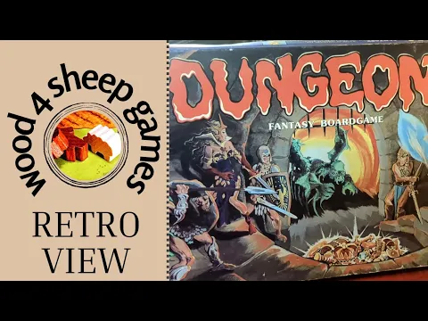 DUNGEON! - see the original dungeon crawl boardgame TSR 1980 | Wood 4 Sheep Games โ๏ธ๐ธ๏ธ๐๐๐ฎ