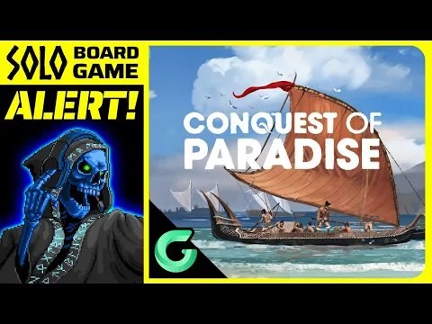 Conquest of Paradise | Solo Board Game ALERT!