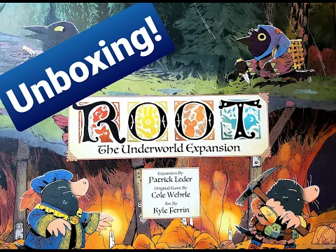 Root Underworld Expansion Unboxing
