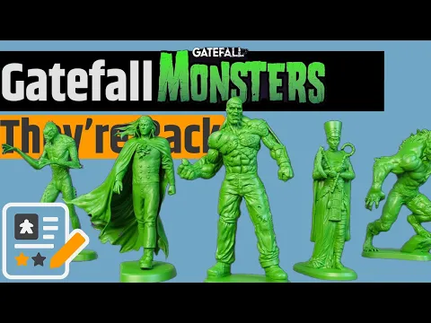 Gatefall Monsters Preview - Draw, Move & Attack In This Asymmetric Skirmish Game