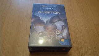 Abrindo: Roll for the Galaxy: Ambition