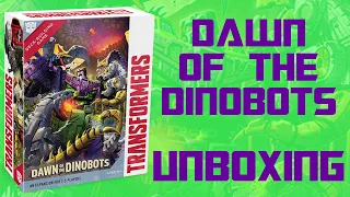 Transformers Deck Building Game: Dawn of the Dinobots Unboxing/Overview