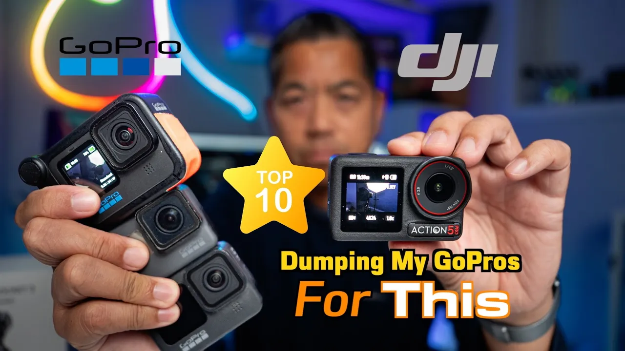 Top 10 // Why I'm Dumping All my GoPro Heros for the DJI Action 5 Pro