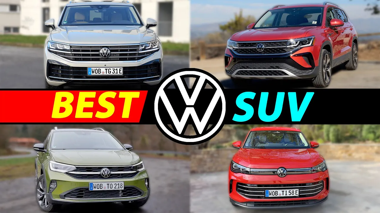 Best VW SUV? VW Touareg vs Tiguan vs T-Roc vs Taigo vs T-Cross vs Taos vs  Amarok