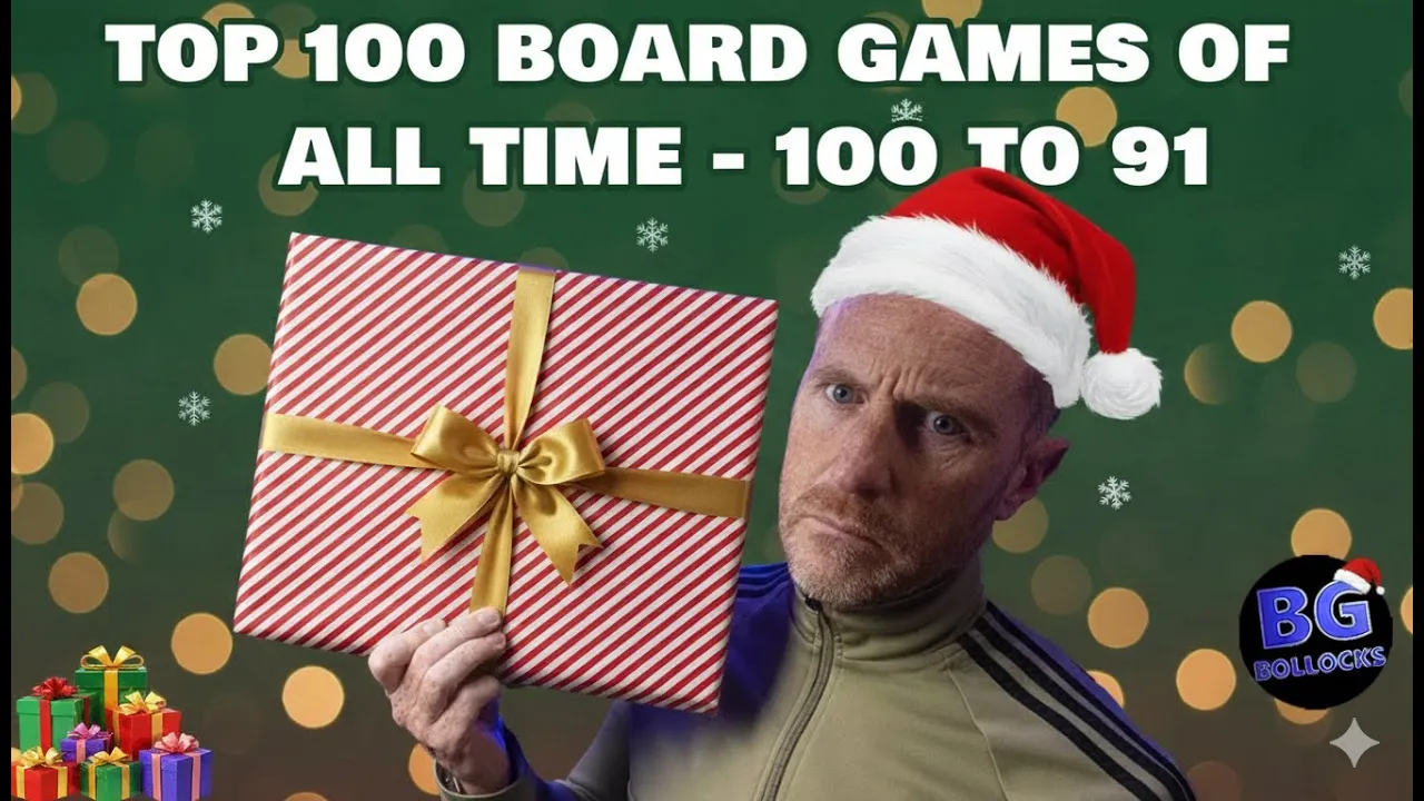 Top 100 Board Games Of All Time - 100 to 91 (2025)