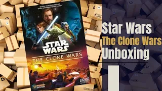 Star Wars: The Clone Wars Board Game Unboxing