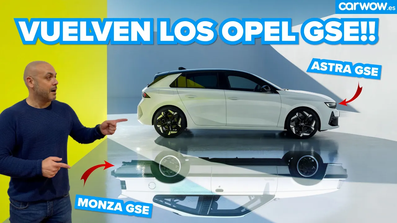 ¡VUELVEN LOS OPEL GSE! NUEVOS DEPORTIVOS y NUEVA ERA CON ASTRA y GRANDLAND ¿Vendrá un Manta?