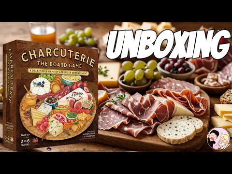 Jake & Cierra React | Unboxing Charcuterie The Board Game Kickstarter Edition