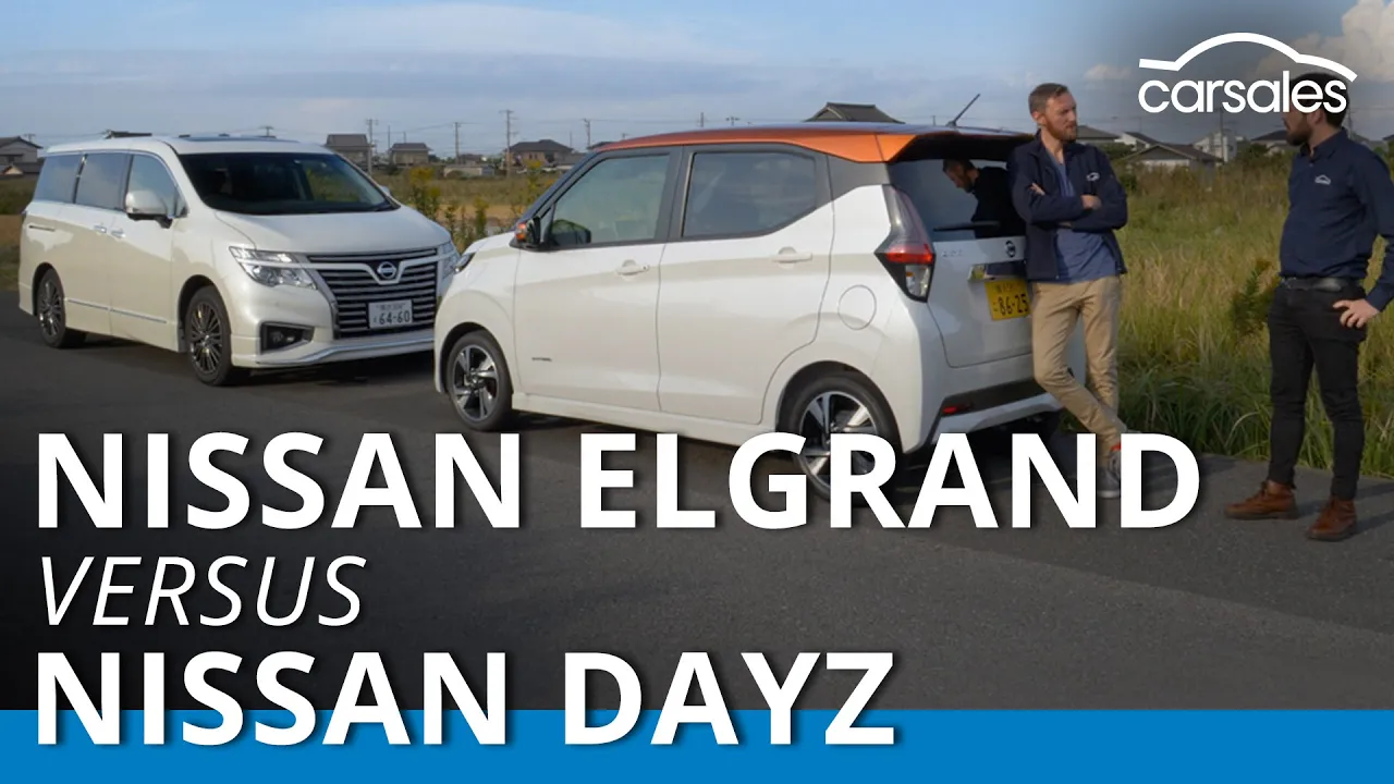 Tokyo Bay No-Nav Challenge: Nissan Elgrand vs Dayz