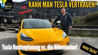 Warum die Tesla Routenplanung so genau ist - Test mit Model 3! [Deutsch 4K] | Vision E Drive Nr.238