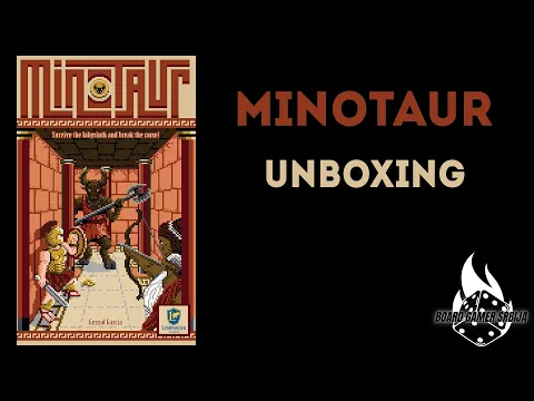 Minotaur - Unboxing (kooperativna igra za 1-4 igrača)