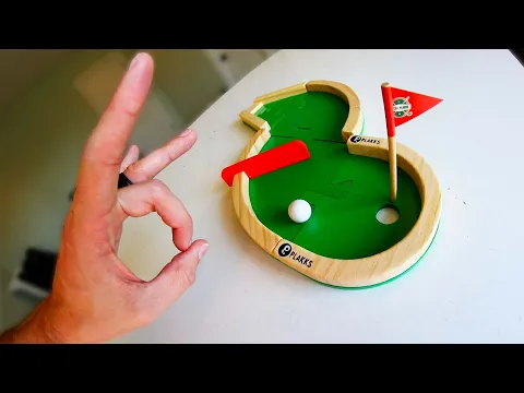 INSANE GAME OF FLICK MINI GOLF! (Round 2)